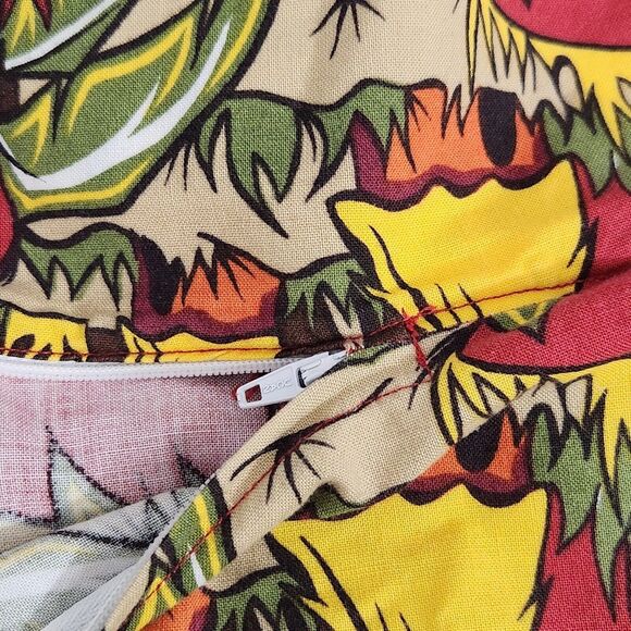 UHULA HAWAIIAN PILLOWCASE PALM TREES SURFBOARD SURF BEDDING TROPICAL BEACH CONDO - Picture 6 of 6